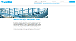 Desktop Screenshot of munters.puresafety.com