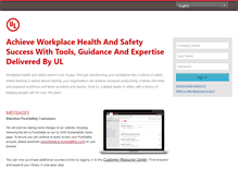 Tablet Screenshot of gwssafetytraining.puresafety.com